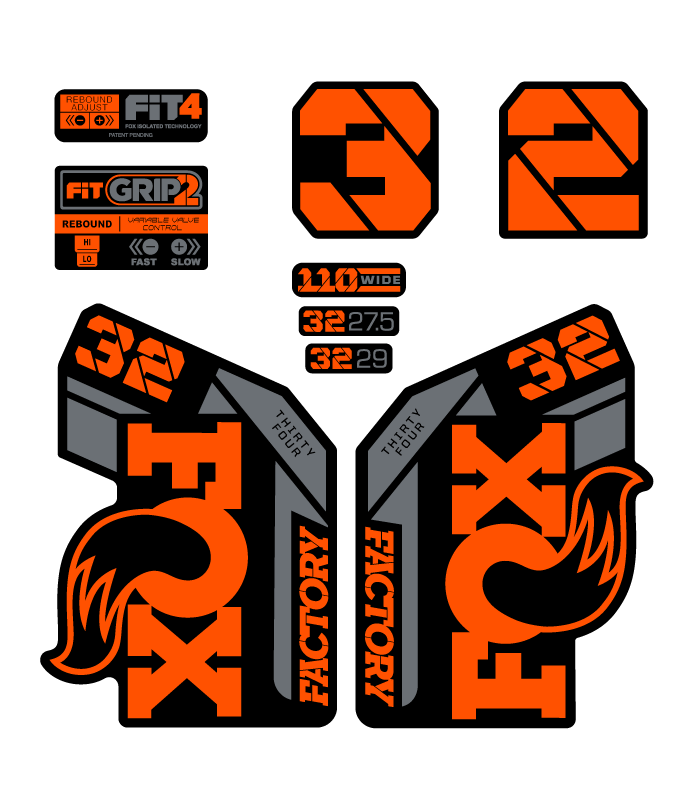 2021 FOX 32 FACTORY BLACK