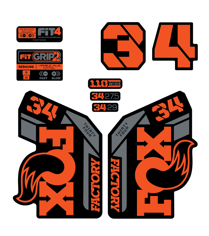 2021 FOX 34 FACTORY BLACK